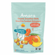 Amara Organic Mango Carrots Plant-Based Yogurt Smoothie Melts 1Ea