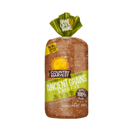 Country Harvest Ancient Grains & Red Fife Sliced Bread 600gm 1 Ea