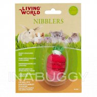 Living World Strawberry Loofah and Wood Chews, One Size