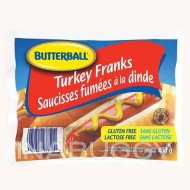 Butterball Turkey Franks ~450g