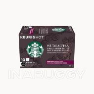 Starbucks K-Cup Sumatra Blend, Package of 10