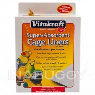 Vitakraft® Super-Absorbent Bird Cage Liners, One Size