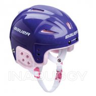 Bauer Lil Sports Hockey Helmet, Youth, Purple
