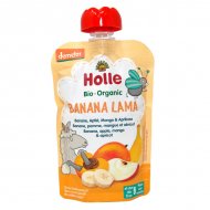 Holle Organic Banana Lama Baby Food in Pouch ~100 g