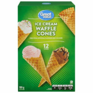 Great Value Waffle Cones ~199 g