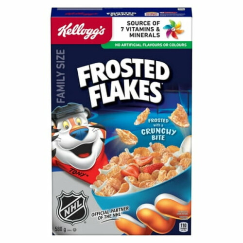 Kellogg's Frosted Flakes® Maple Cinnamon Flavour Cereal, 435g