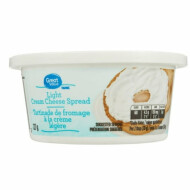 Great Value Light Cream Cheese Spread ~227 g