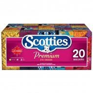 Scotties Premium Facial Tissues 20 Count