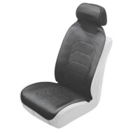 Type S Waterproof Car Seat Protector With Dri-Lock Technology - Black 1Ea