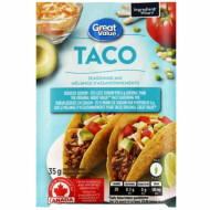 Great Value Low Sodium Mild Taco Seasoning Mix ~35 g