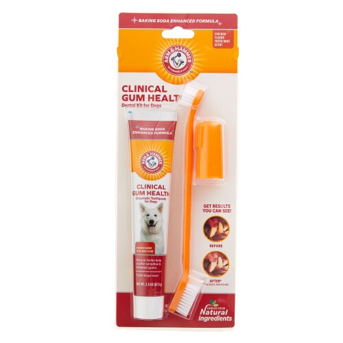 Arm & Hammer Clinical Gum Health Dog Dental Kit Chicken PetSmart