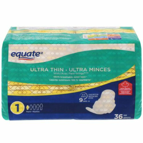 Equate Maxi Pads, Super (48 Count) 