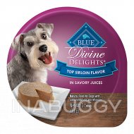 BLUE Divine Delights™ Small Breed Dog Food - Natural, Top Sirloin Flavor, Pate - Beef, 3.5 Oz