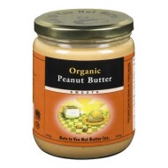Smooth Organic Peanut Butter 500 g