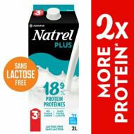 Natrel Fine-filtered 0% Fat Free Skim Milk, 1 L