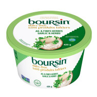 Boursin Dairy-Free Garlic & Herbs Plant-Based Spread ~425 g