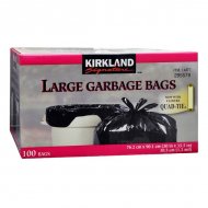 Kirkland Garbage Bags, 100 bags