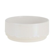 Whisker City® Pearl Drip Non-Skid Ceramic Cat Bowl