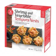 Sato Asian Fare Shrimp and Vegetable Tempura Nests 1.13 kg