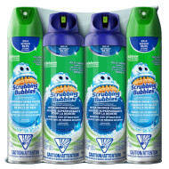 Scrubbing Bubbles Mega Shower Foamer & Bathroom Cleaner Aerosol Combo, 4 x 708 g