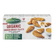 Frozen Organic Chicken Fillets 480 g