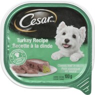 Entrées with Turkey dog food
