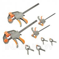 Certified Light Duty Clamp Set, 8-pc