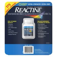 REACTINE Extra Strength Allergy Tablets 175 Count