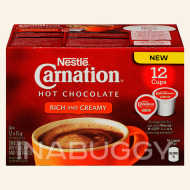 Nestle Carnation Hot Chocolate K-Cups, Package of 12