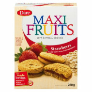 Maxi Fruit Strawberry Soft Oatmeal Cookies ~280 g