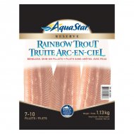 Aqua Star Reserve Boneless Skin-on Rainbow Trout Fillets 1.13 kg