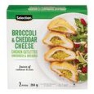 Frozen Broccoli & Cheese Breaded Chicken Cutlettes 2x284 g