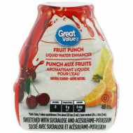 Great Value Fruit Punch Liquid Water Enhancer 48 ml