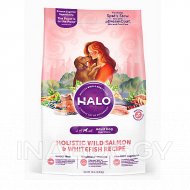 HALO® DreamCoat Adult Dog Food - Natural, Holistic Wild Salmon & Whitefish Recipe - Salmon, 14 Lb