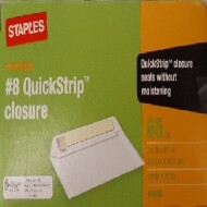 Envelope quickstrip flap #8