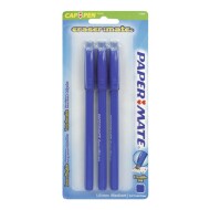 Erasermate blue ink pens