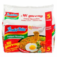 Indomie 100 % Halal Mi Goreng Fried Noodles, 5 x 85 g