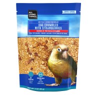 All Living Things® Egg Crumbles & Strawberries Bird Treat