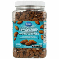 Great Value Natural Raw Almonds ~1.13 kg