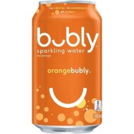 Bubly Orange Sparkling Water 355mL
