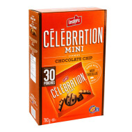 Leclerc Célébration Mini Chocolate Chip Cookies, 30 x 26 g