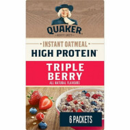 Quaker Triple Berry Instant Oatmeal ~228 g