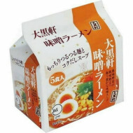 Daikoku Spicy Daikokuken Miso Ramen Beef Noodles, 5 x 84 g