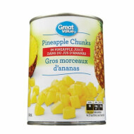 Great Value Pineapple Chunks 1Ea