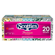 Scotties Premium Facial Tissues 20 Count
