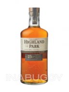 Highland Park 25-Year-Old Orkney Islands Single Malt Scotch Whisky, 750 mL bottle