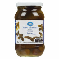 Great Value Sweet Gherkins Pickles 375 ml