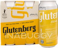 Glutenberg - Blonde Ale Gluten Free Tall Can, 4 x 473 mL