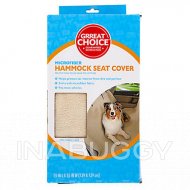Grreat Choice® Microfiber Hammock Pet Seat Cover, One Size