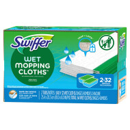 Swiffer Wet Mopping Cloths 64 Count